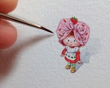 Невероятные миниатюрные картины от домохозяйки (фото)