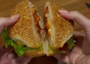 Бургеры-гнезда, кадр из видео