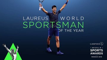 Новак Джокович стал "Спортсменом года" по версии спортивного фонда Laureus