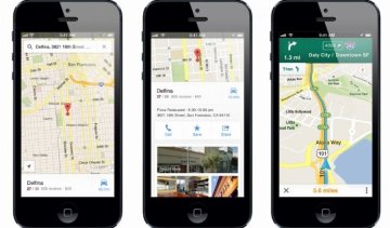 Карты Google для iPhone получили новые возможности