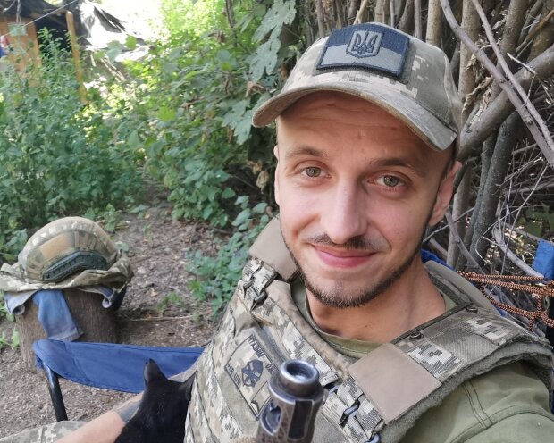 Олександр Осипенко боєць ЗСУ, фото з Facebook