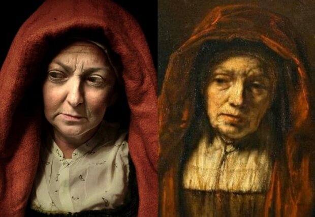 Рембрандт. Портрет бабусі, фото: Наталія Ботерашвили/Facebook