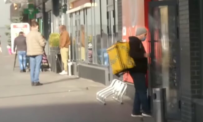 Карантин в Украине, кадр из видео