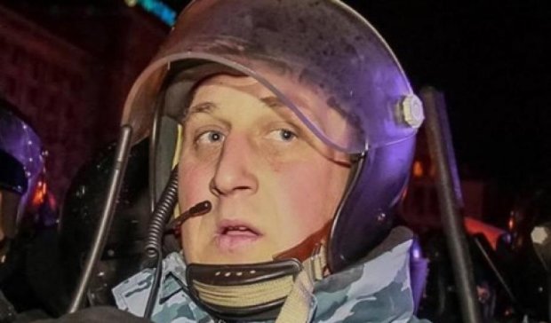 "Беркутовец", который разгонял Майдан 30 ноября, до сих пор работает в МВД