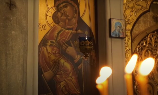 Иконы, церковь, кадр из видео, изображение иллюстративное: YouTube