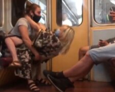 метро в Харькове, скриншот с видео