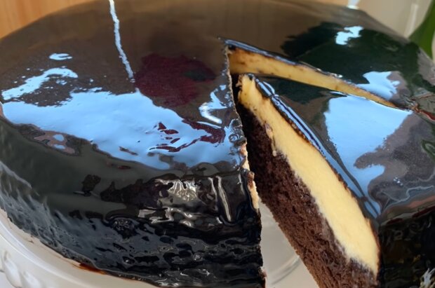 Шоколадный торт, пошаговый рецепт на ккал, фото, ингредиенты - Алёна