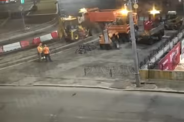 Дорога, скриншот из видео
