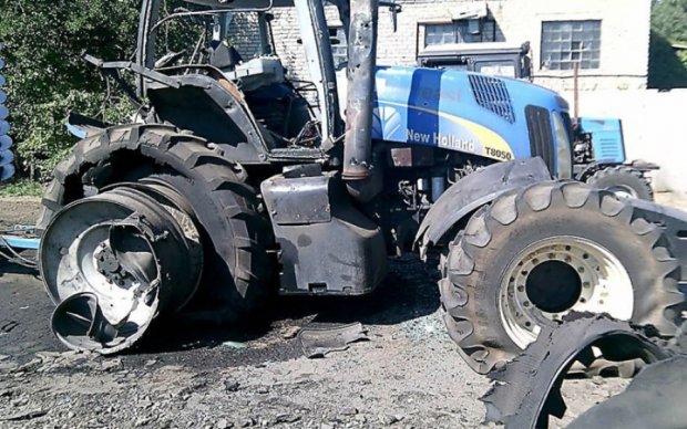 На Луганщині підірвався трактор: є жертви