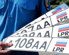 Водителям "ЛНР" выдали номера несуществующей республики