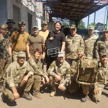 Сергей Притула помогает украинской армии