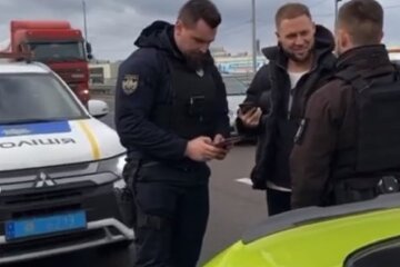 Остановка блоггеров за превышение скорости. Фото: Instagram