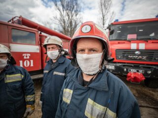 Рятувальники у Чорнобилі, фото Іnstagram