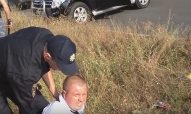 В Одессе депутат угрожал расправой полицейским (видео)