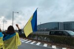 Українці в Бельгії вимагали збільшити військову допомогу Україні