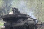 Знищений російський танк. Фото: скрін youtube