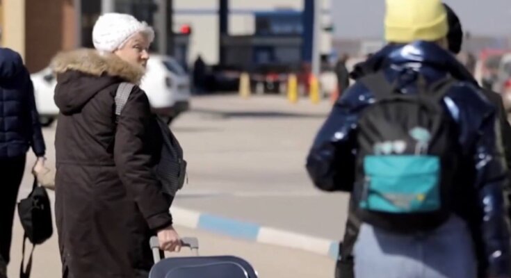 Біженці, фото: скріншот з відео