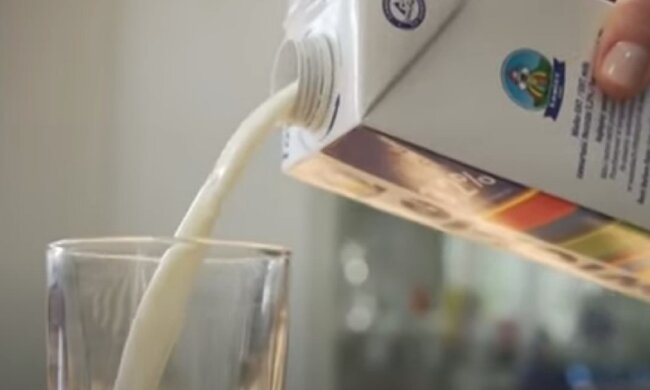 Молоко. Фото: сундук Youtube