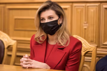 Елена Зеленская, фото из нового поста в Facebook