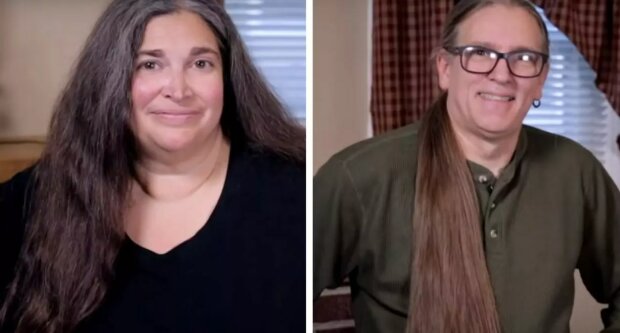 Не стриглись 20 років: нові зачіски подружжя-рапунцелів заставили їх ридати