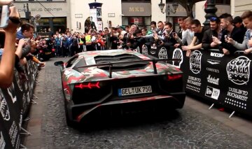 Ралли Gumball 3000. Фото скриншот из Youtube