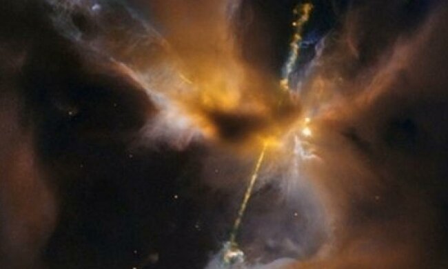 Hubble сфотографував "світловий меч" нашої галактики