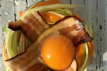 Сытный бутерброд, кадр из видео