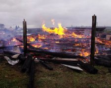 У Тернопільській області згорів храм