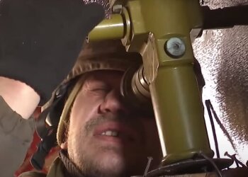 Украинский воин, скриншот: Youtube