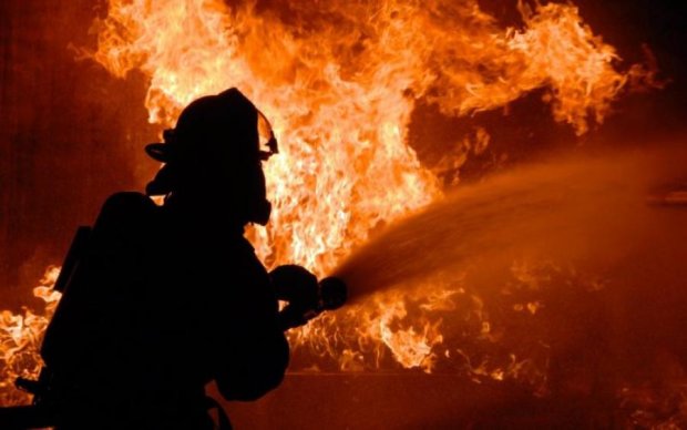 У полоні вогню: під Києвом сталася масштабна пожежа

