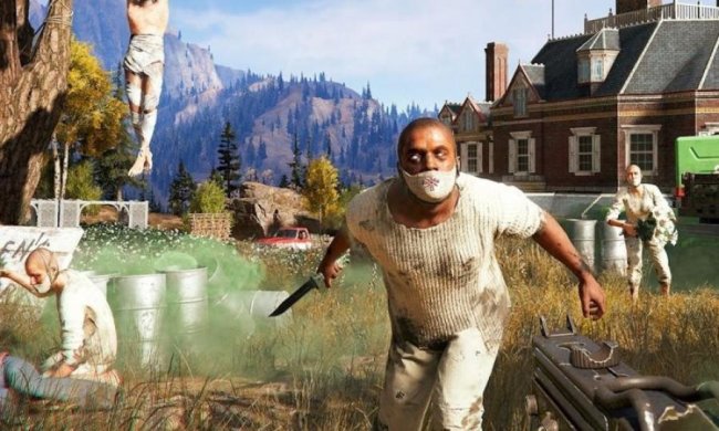 Создатели Far Cry 5 совместили ракетницу с лопатой: видео