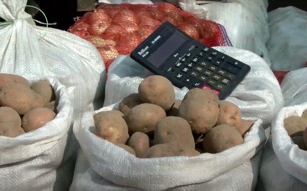 Цены на картофель. Фото: скрин youtube