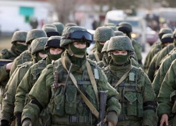Российские военные. Фото: скриншот Youtube