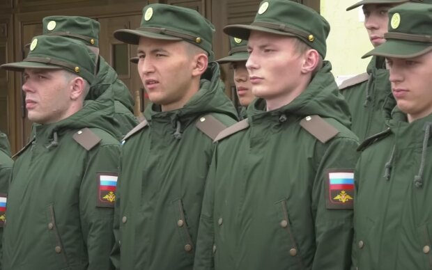 Российские военные. Фото: скрин youtube