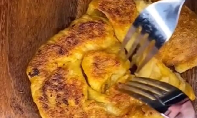 Рецепт мяса из муки и воды, скриншот