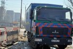 Комунальна техніка Дніпроводоканалу на лівобережжі Дніпра