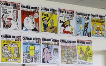 Росіяни поставили українську карикатуру в приклад Charlie Hebdo