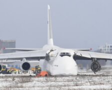 Аварійна посадка АН-124, фото: Ріа Новини