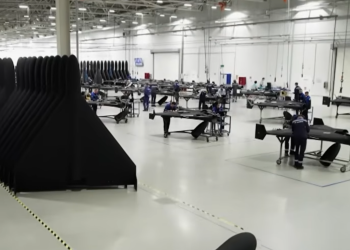 Производство "Шахедов". Фото: скрин youtube