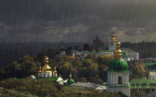Sinoptik: погода в Киеве 3 июля прополощет столицу до нитки 