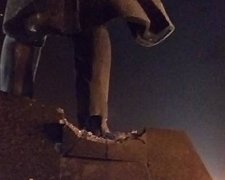 В окупованому Донецьку підірвали пам'ятник Леніну (фото)