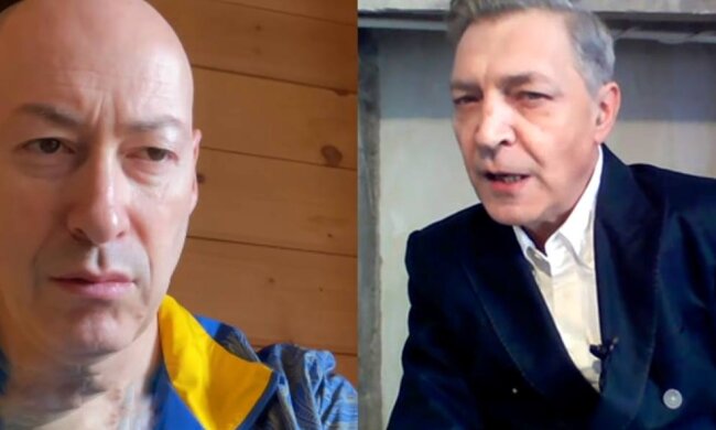 Олександр Невзоров і Дмитро Гордон, фото: скріншот з відео