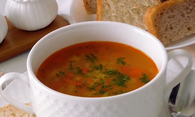 Суп із сочевиці, скріншот: YouTube