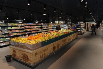 Ціни на продукти в супермаркеті