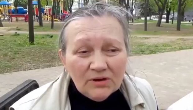 Пенсионерка из "ЛНР", скриншот: Youtube