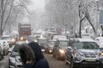 Десятки аварий и сплошные пробки: непогода превратила Киев в Сайлент Хилл