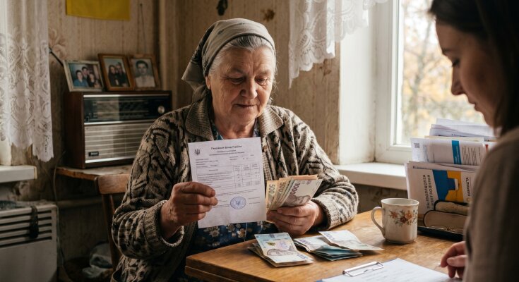 пенсія виплати пенсіонер гривні