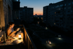 Відключення світла. Фото: згенероване ШІ