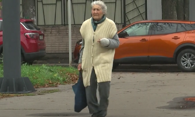 Пенсіонерка. Фото: скрін youtube