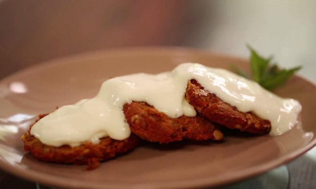 Морковные котлеты с мюсли на скорую руку